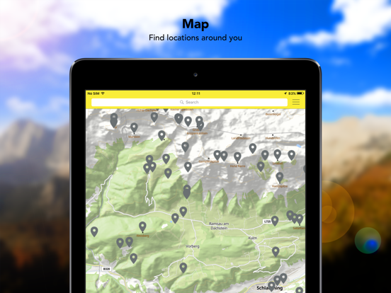 Hiking log & outdoor maps screenshot 2
