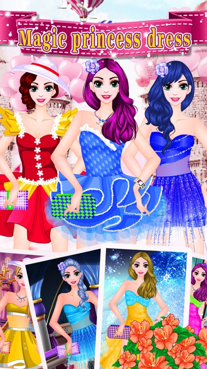 Magic princess dress - Makeup Game for Girls