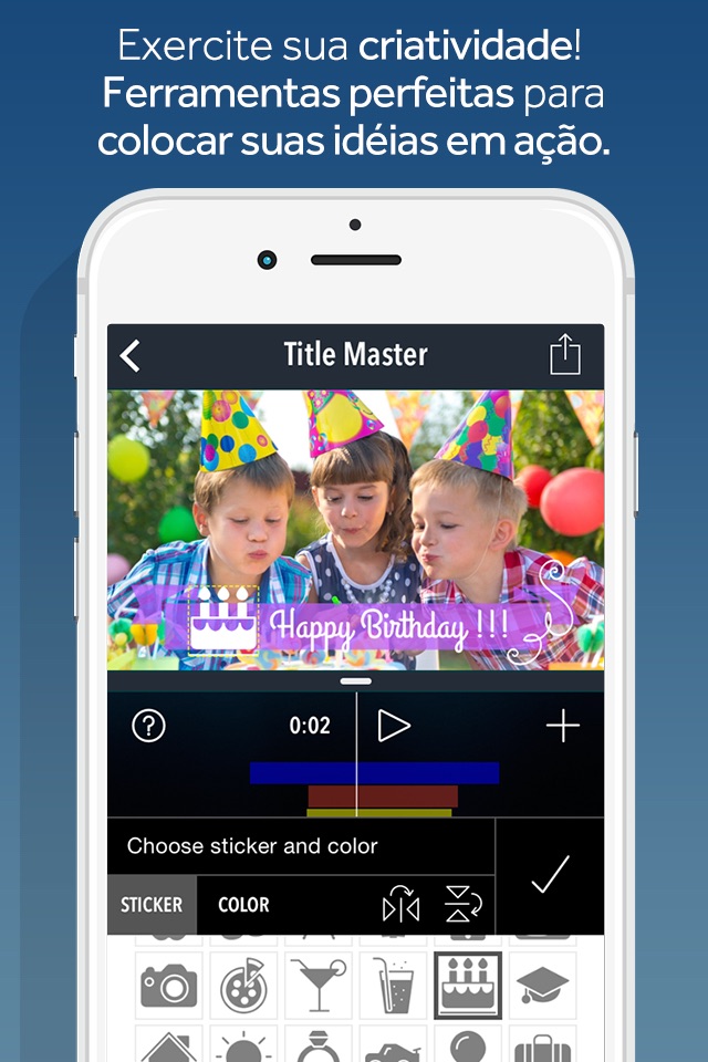 Title Master - Animated text and graphics on video screenshot 3
