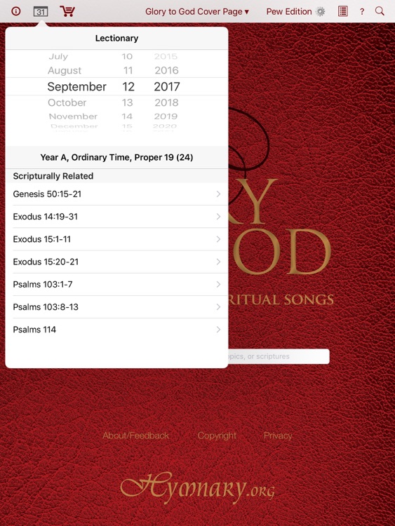 Glory to God: Hymns, Psalms, & Spiritual Songs