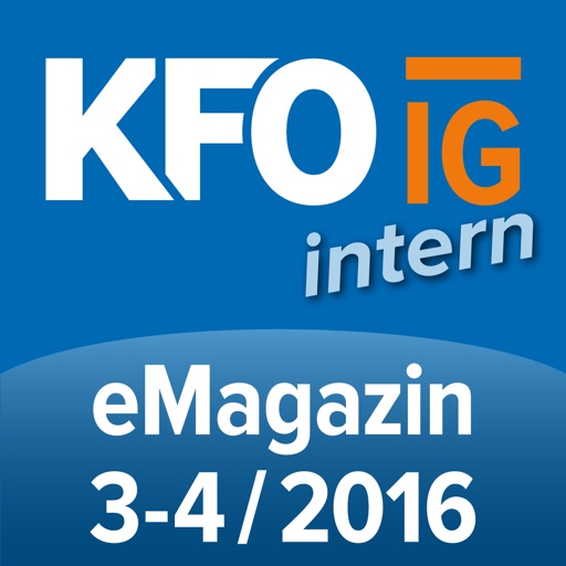 KFO-IG intern eMagazin 3-4/2016