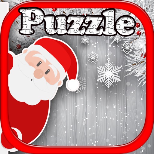 Happy Christmas Puzzle Game Icon