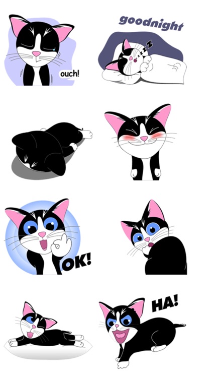 Good Kitten Stickers