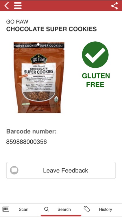 The Gluten Free Scanner FULL - Barcode Scanner