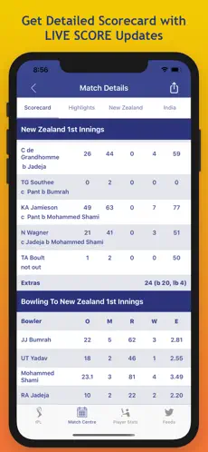 Immagine dello schermo 4 Cricket Fever - IPL 2022 Live iphone