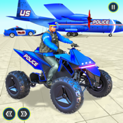 US Police ATV Quad Bike Games
