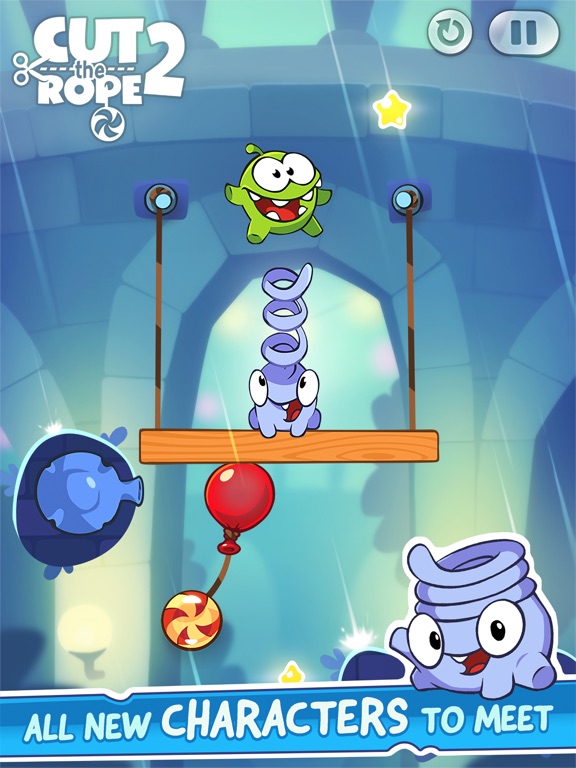 Cut the Rope 2 – Familiar, yet Fresh and Fun [Review] • iPhone in Canada  Blog
