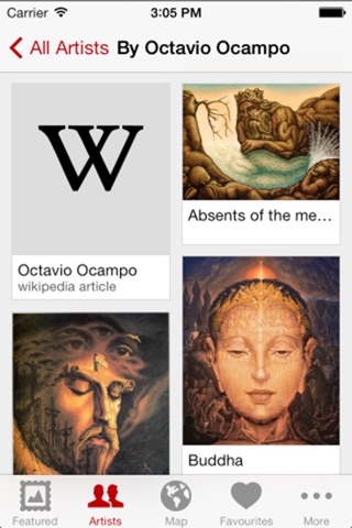 WikiArt - Encyclopedia of Fine Art screenshot 4