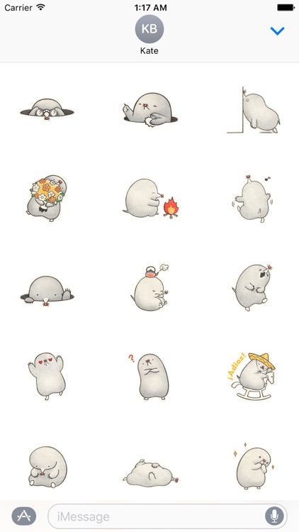 The Mole Stickers