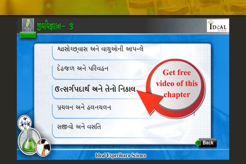 Ideal E-learning Biology (Sem : 3) in Gujarati screenshot 2