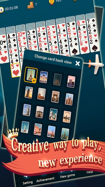 Spider Solitaire Free ~ Meaning of Traveling screenshot-2