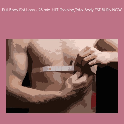 Full body fat loss  25 min HIIT training icon