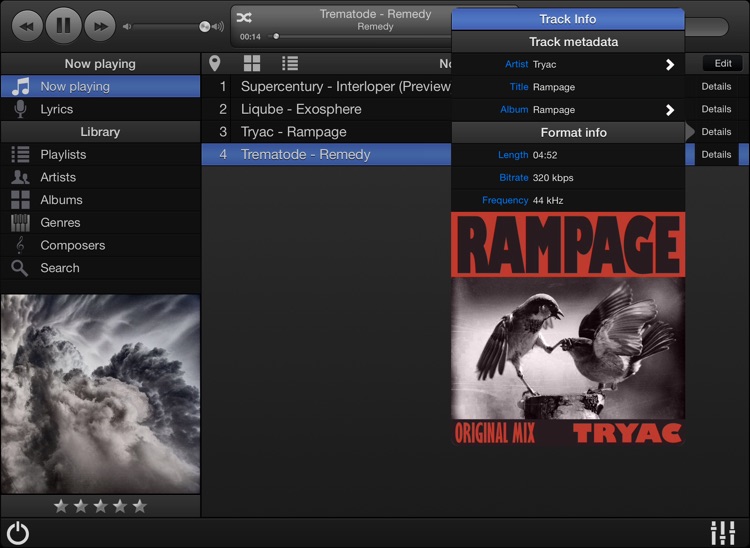 MonkeyMote Music Remote HD screenshot-3