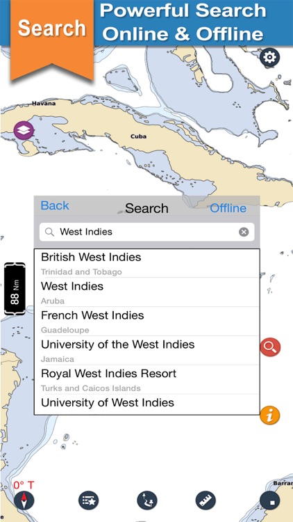 West Indies Boating Charts