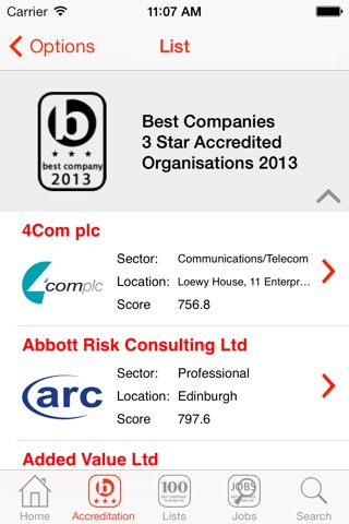 Best Companies screenshot 3