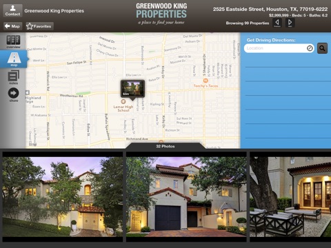 Greenwood King Properties Mobile for iPad screenshot 3