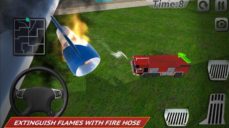 911 Airplane Emergency Rescue Sim 3d