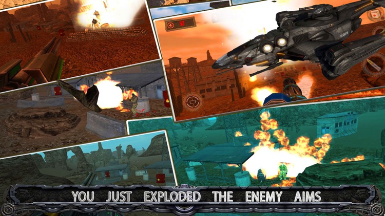 Desert Storm Gunner Shooting 3d screenshot-3