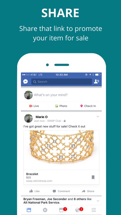 SWAP Club: sell things socially