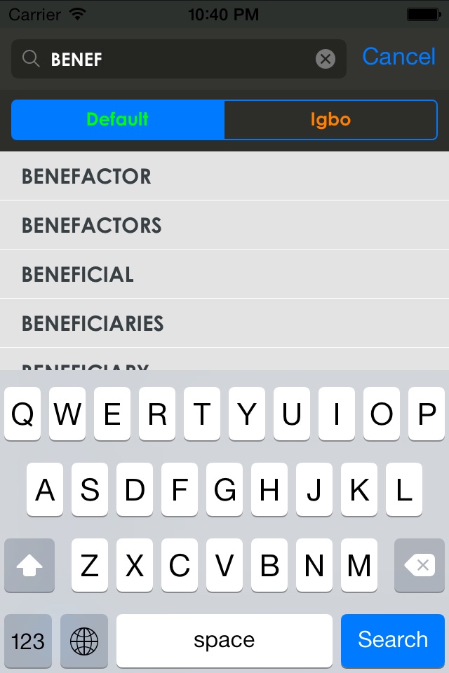 Igbo Dictionary screenshot 4