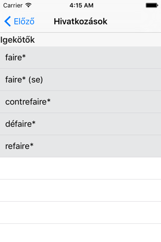 Francia–magyar szótár Lingea screenshot 4