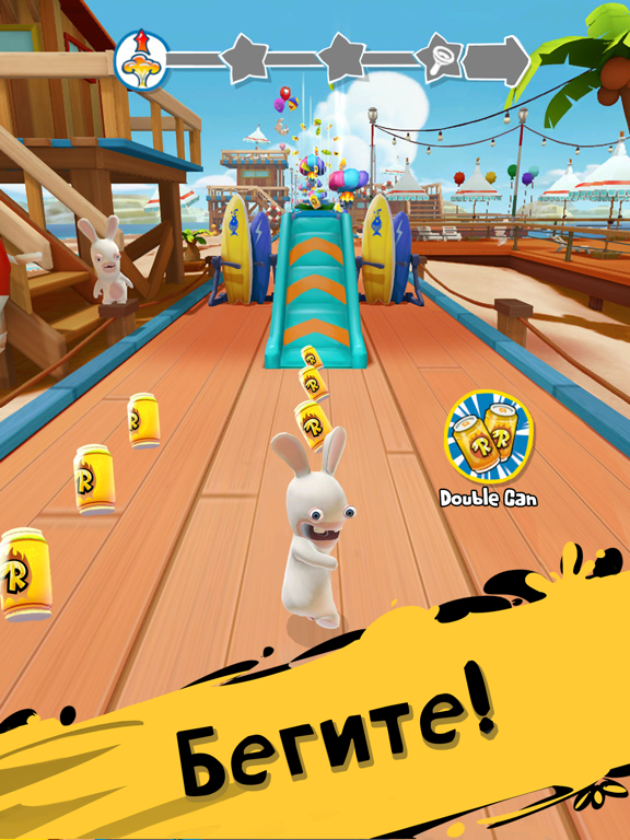 Rabbids Crazy Rush на iPad