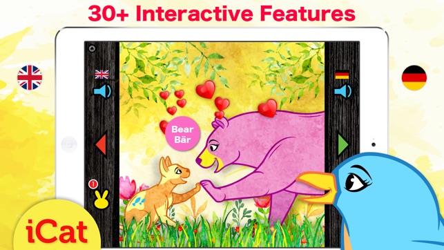 Learn German & English - Toddler & Kids Animals(圖2)-速報App