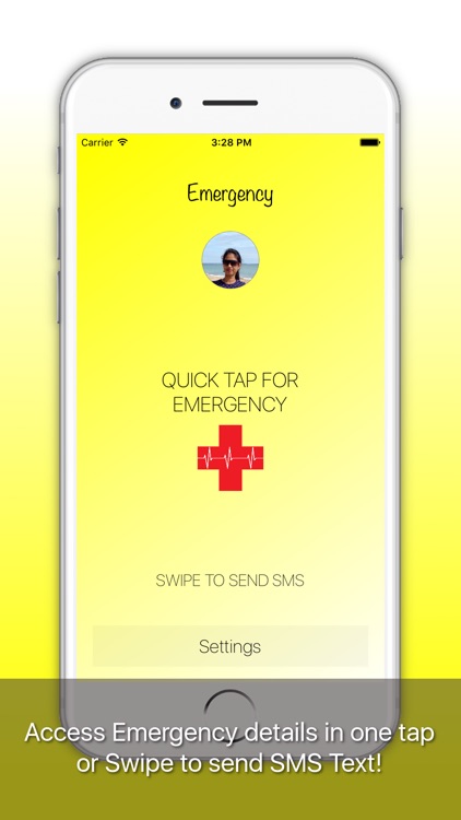 ICE: Emergency Contacts SMS Medical ID SOS & Alarm