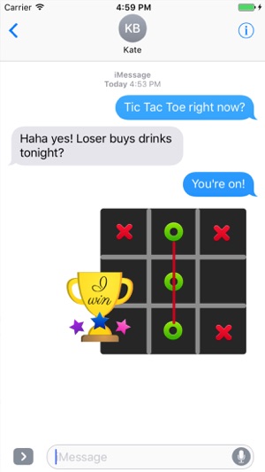 Tic Tac Toe Stickers - Pro Pack(圖1)-速報App