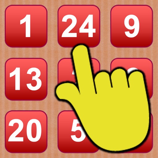 Numbers Tap iOS App