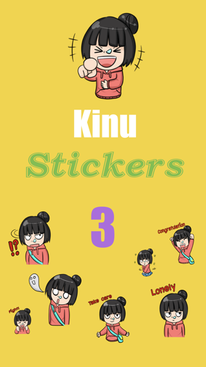 KinuStickers Pack3