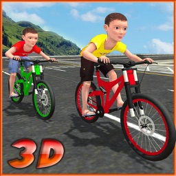 Kids Bicycle Rider Street Race 2017 3D