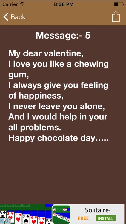 Happy Chocolate Day Messages,Greetings And Images