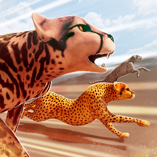 Safari King: Cheetah & Lion Simulator PRO icon