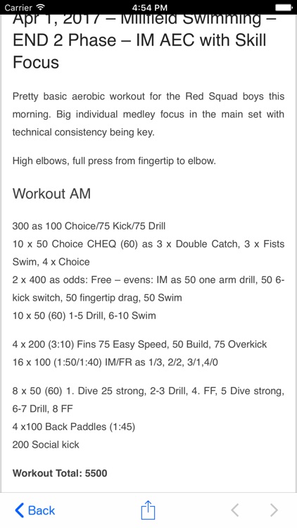 ProSwimWorkouts screenshot-4