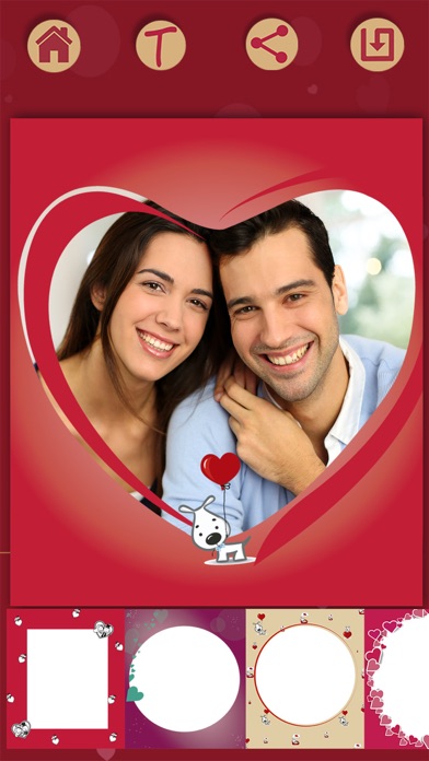New romantic love photo frames - Photo editor screenshot 4