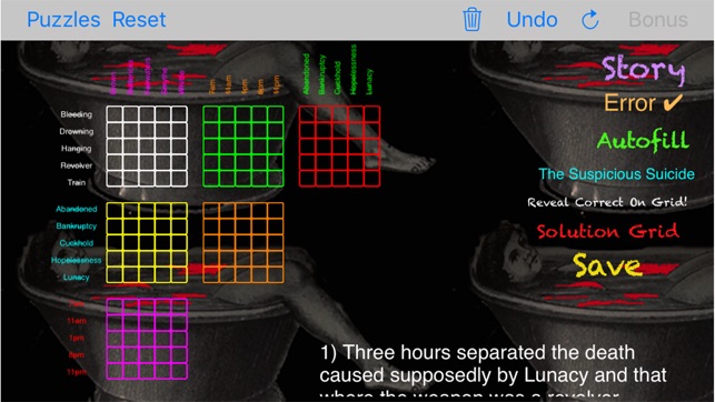 Sherlocks Logic Puzzles 4 H(圖1)-速報App