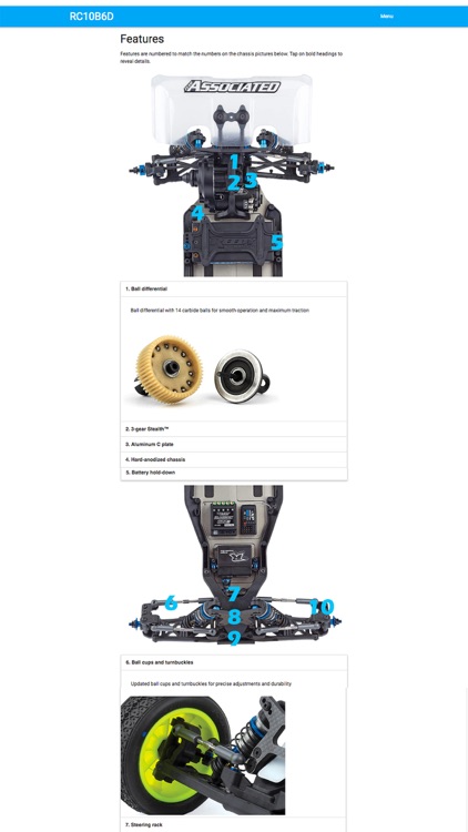 Team Associated RC10B6D Essentials