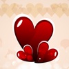77 Love Hearts Stickers