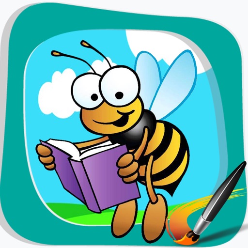 Coloring Scoopy Kids Bee Version iOS App