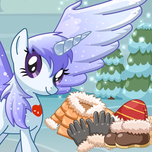 Pony Ready For Winter - Physics Pony free game iOS App