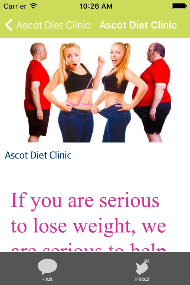 Ascot Diet Clinic screenshot 3