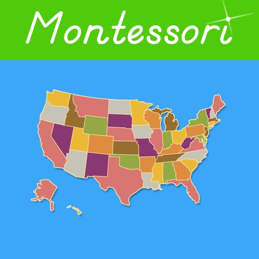 United States of America - Montessori Geography iOS App