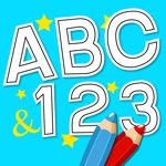 Anitrek Coloring - ABC  123 learning app for Kids