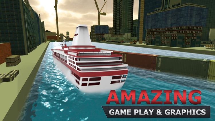 Cruise Ship Parking Simulator & Boat Sailing Game screenshot-3