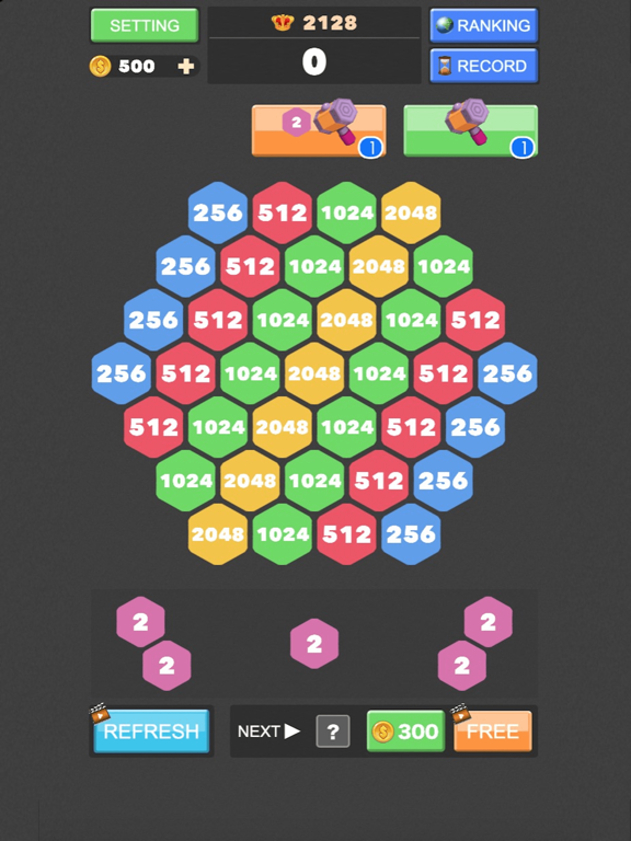 2048 - Merge Number Puzzle screenshot 4