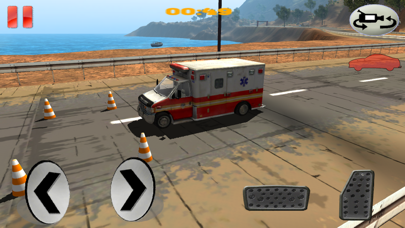 Ambulance Driver Trails Parking Sim 2017 screenshot 2
