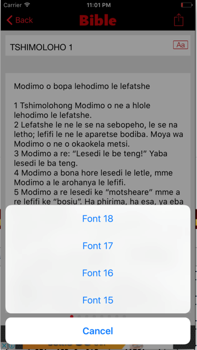 How to cancel & delete Sesotho Bible from iphone & ipad 2