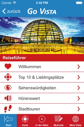 Go Vista Travel-App screenshot 2