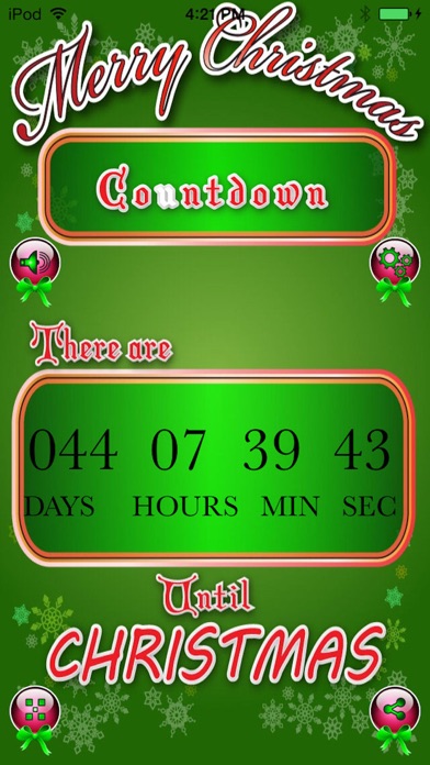 Christmas Countdown Pro - Count The Days To Xmas! Screenshot 2